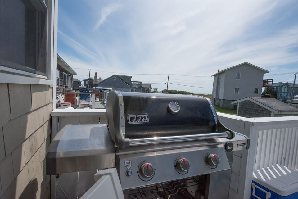 Cook outside on our Weber grill!