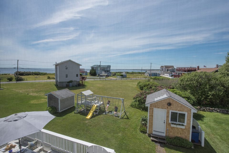 See the ocean from almost every room in this house!
