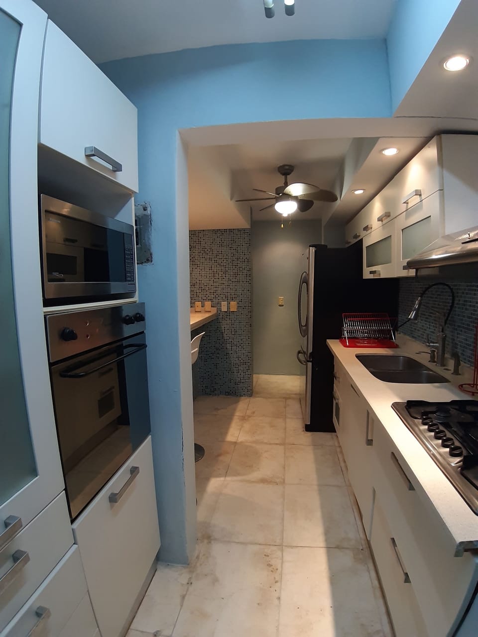 MICROWAVE OVEN, CONVENTIONAL OVEN.