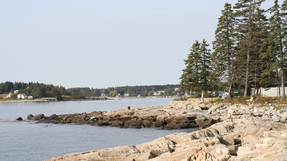 Shoreline at Port Clyde Lighthouse