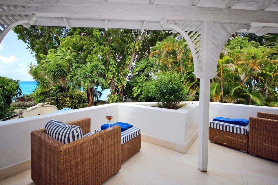 Harmony House  - Balcony Overlooking the Sea