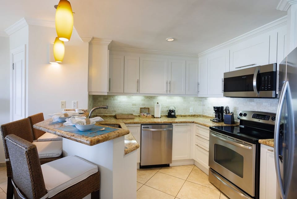 Open plan kitchen
