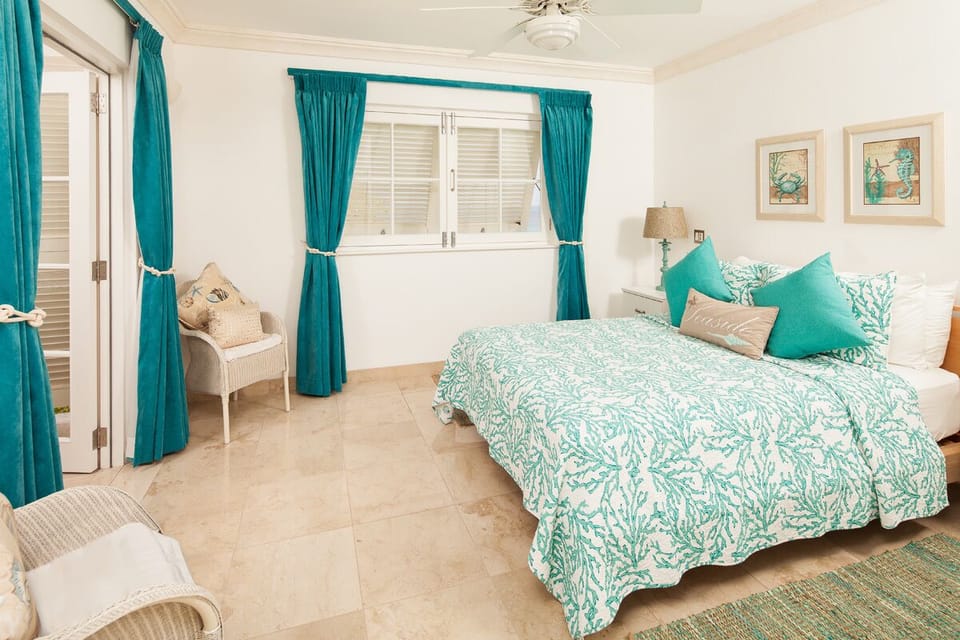 The master bedroom
