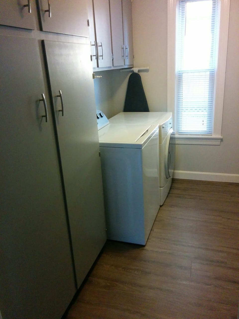 Full-sized washer and dryer