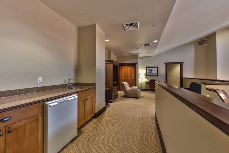 Upstairs area