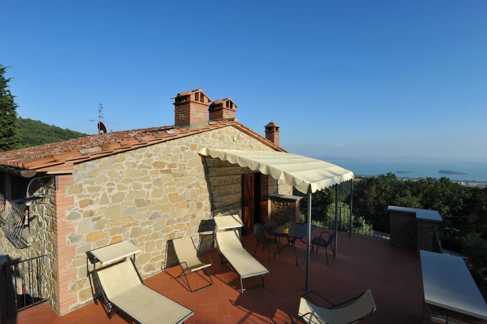 Terrace and panoramic view