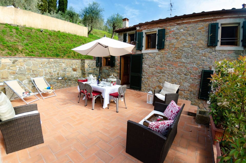Balcony / Terrace / Patio, Building Exterior, Garden, Outdoor, Pool
