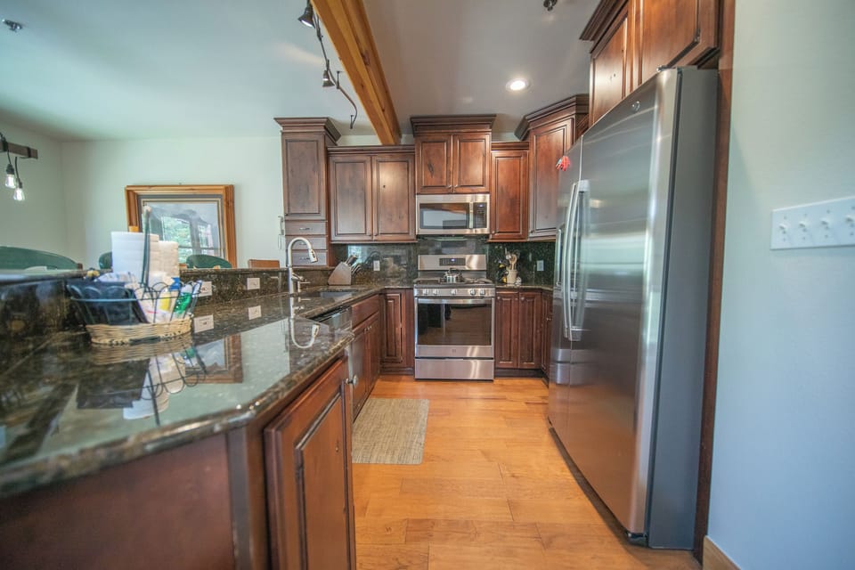 Fully equipped kitchen