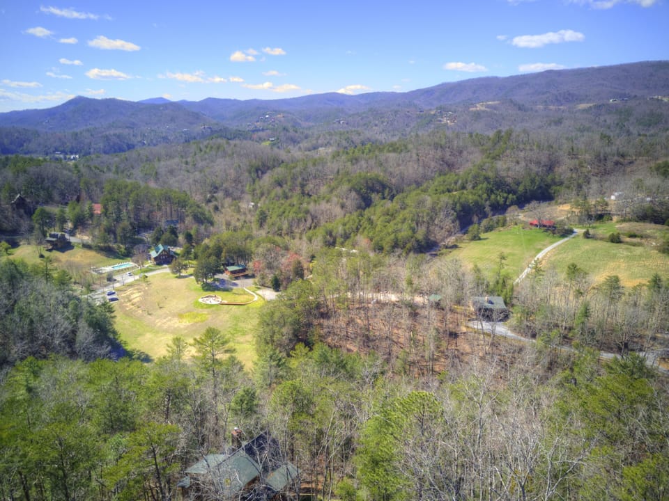 Aerial Shot from Cabin