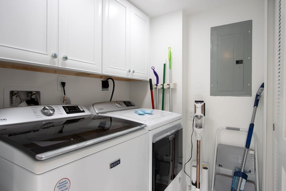 Laundry area