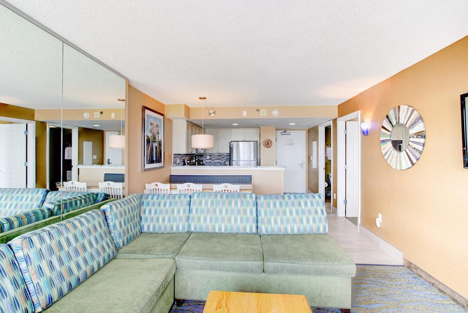 2BR Ocean View - Living Room