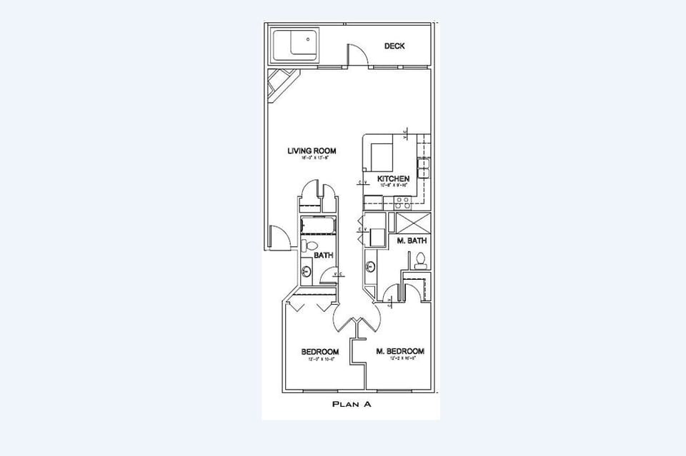 Floor Plan - Oregon Beach Home - Floor Plan