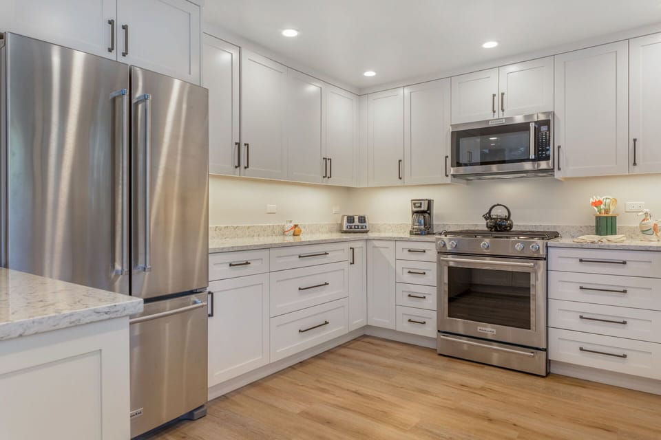 Stainless steel appliances