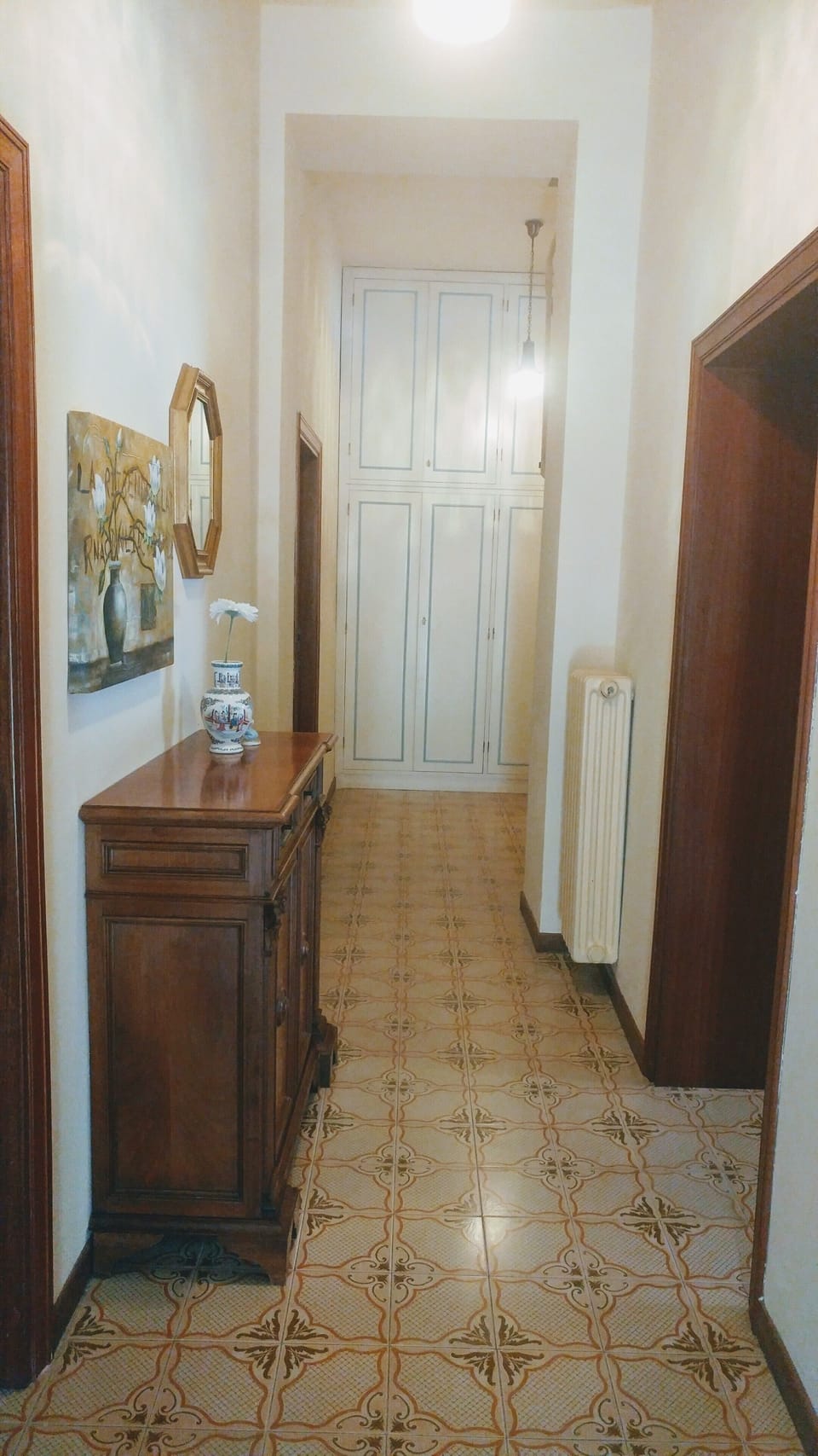 Large Hallway with extra storage space