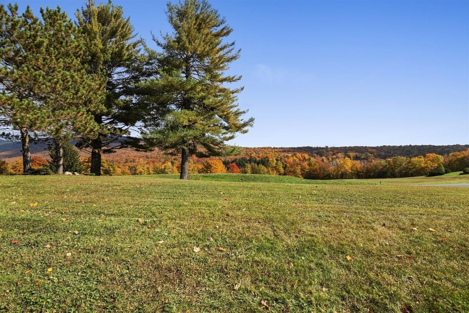 Early fall - The mountains come alive with color