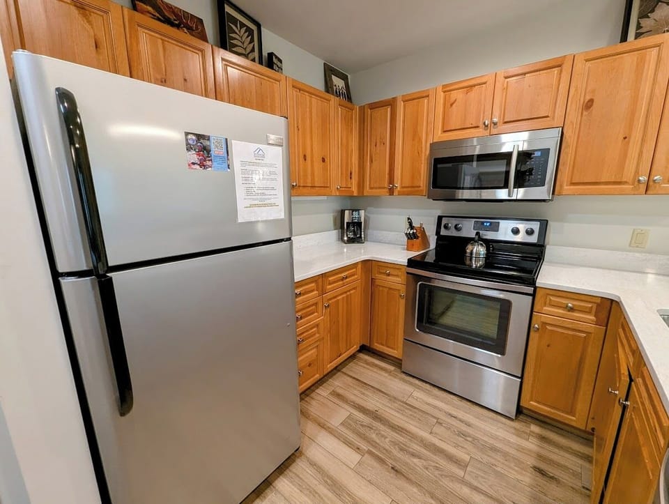 Fully equipped kitchen