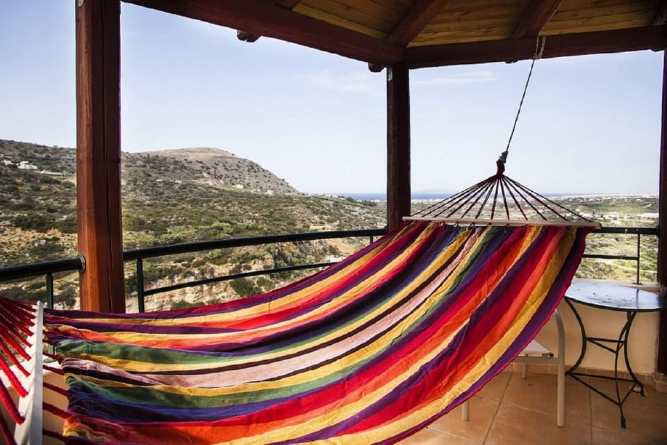 view from the balcony