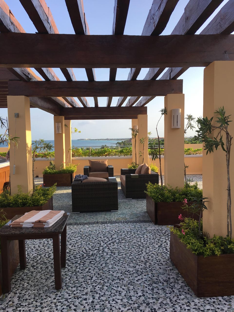 Great views from the rooftop!