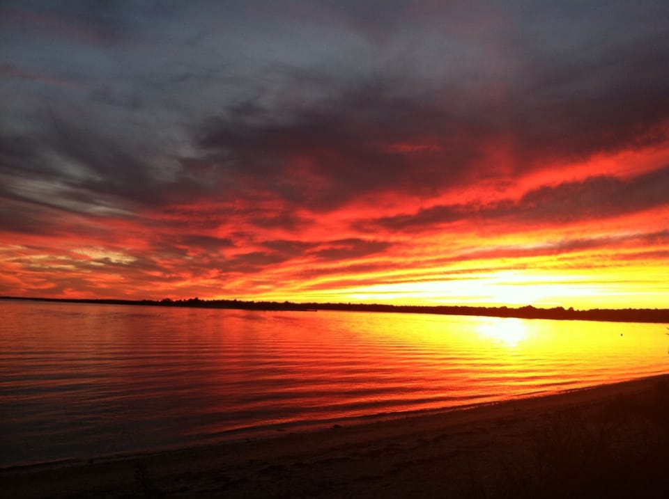 Magical sunsets from front porch
