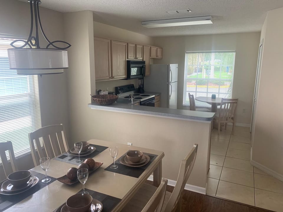Kitchen with View of Dining Area
