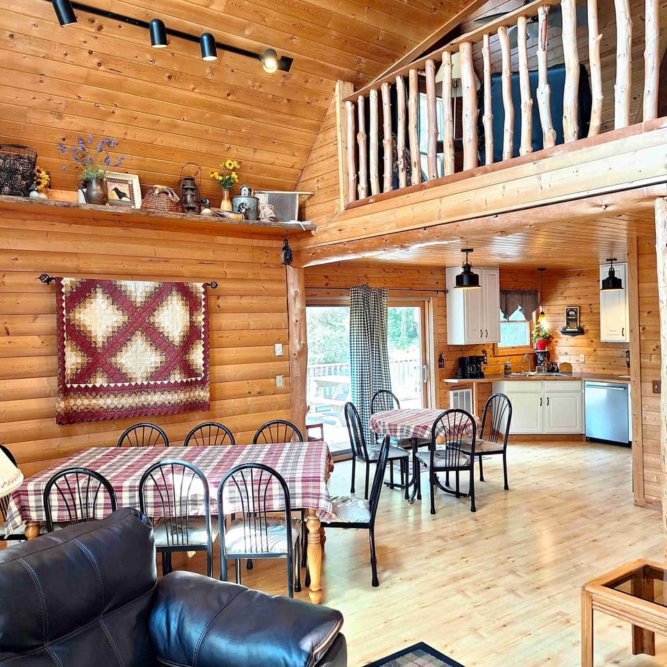 Standing in living room looking toward entrance - main level wheelchair access.