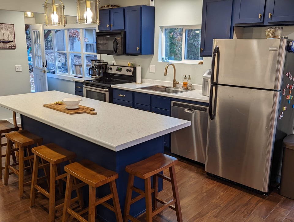 Kitchen and bar