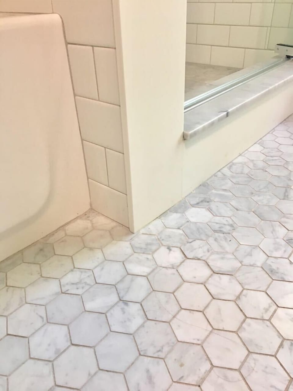 Marble in all bathrooms
