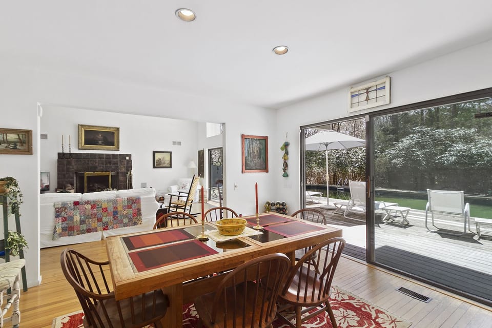 Dining area