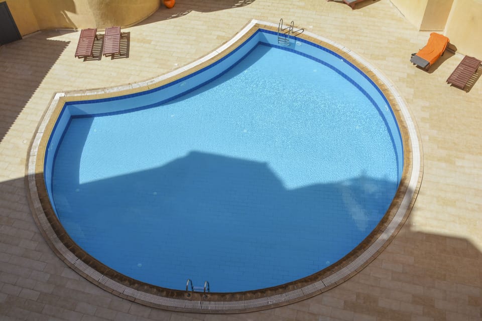 Pool 2 always gets the sun, lots of loungers with comfy cushions