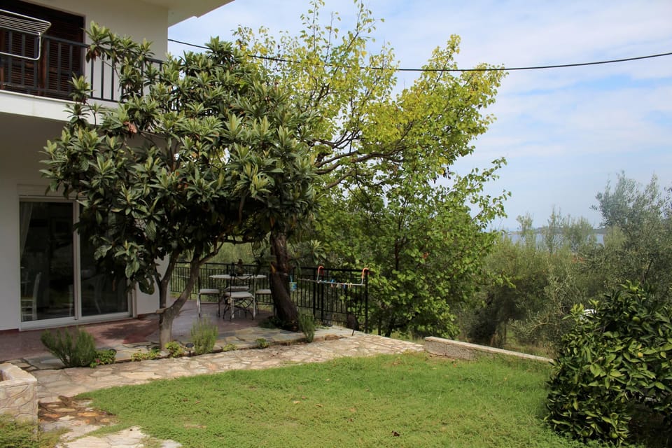view from the garden of the holiday home