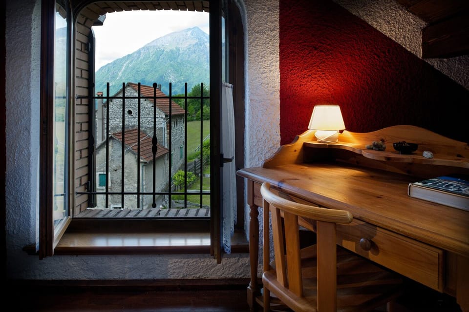 2. floor - magnificent view on Monte Serva