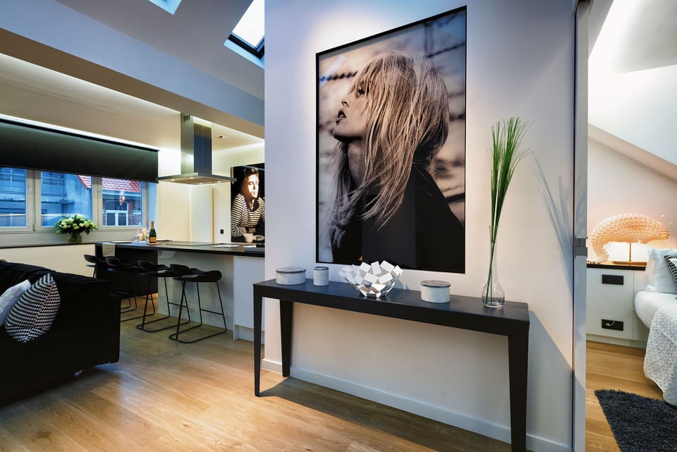 High-Ceiling Apartment
