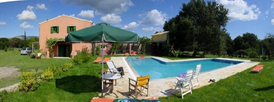 Large private swimming