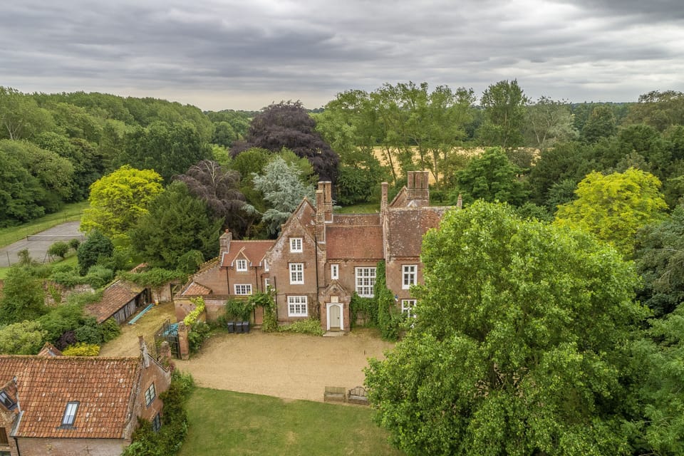 Surrounding by countryside views
