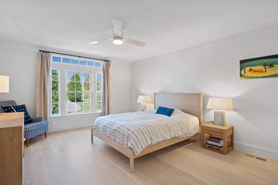 Main floor bedroom 4 with en suite bathroom