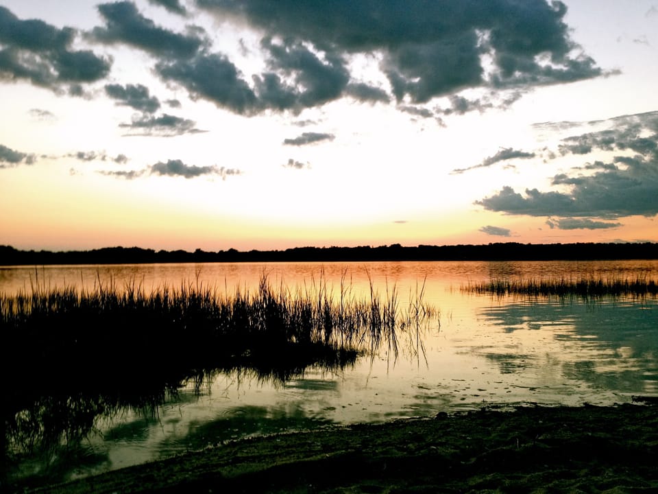 Accabonac Harbor at sunset