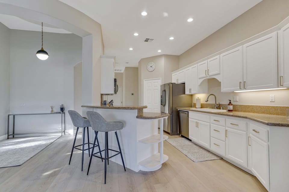 Large open kitchen perfect for entertaining