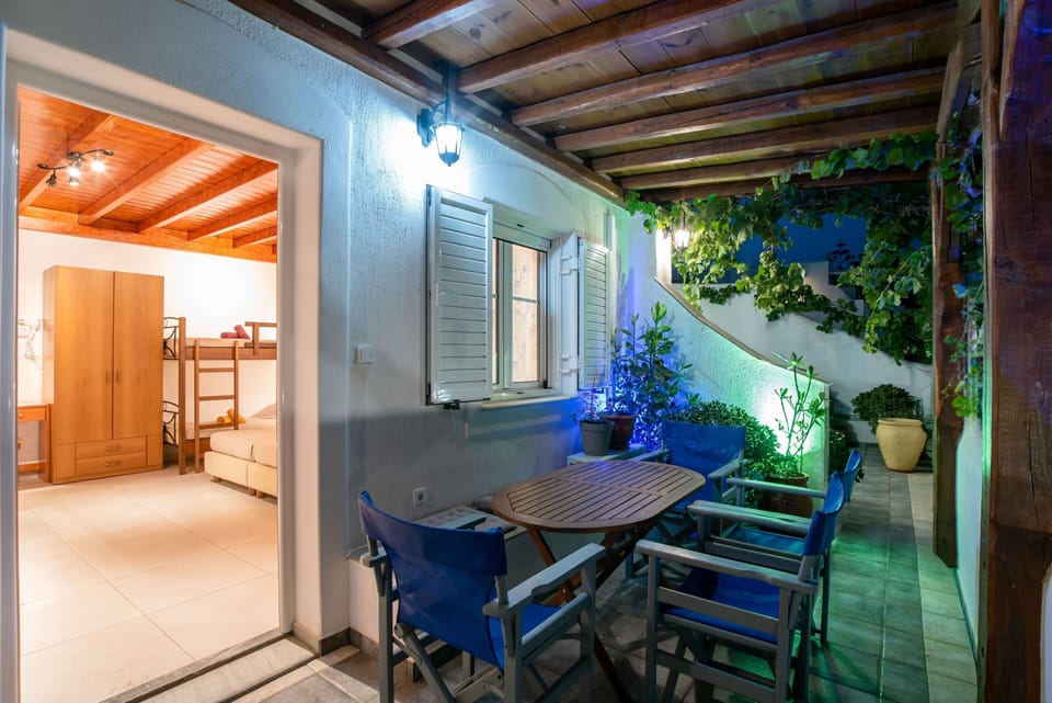 Your private large bedroom with a spacious veranda and beautiful view.