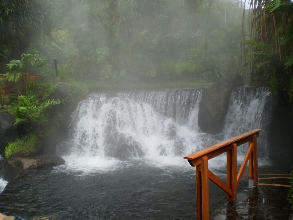 World Famous Tabacon Hot Springs near Arenal Volcano