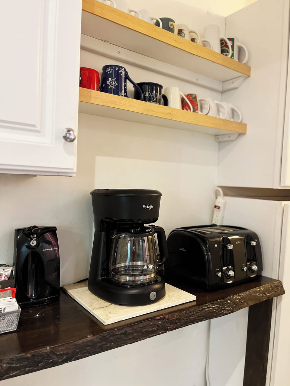 Morning coffee station