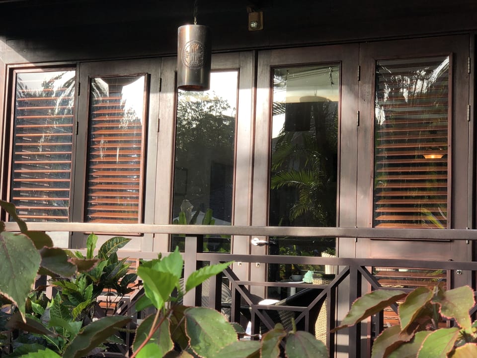 Front of apartment