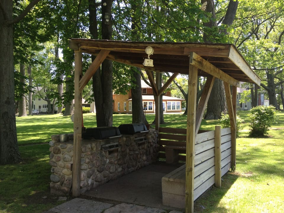 Grill area