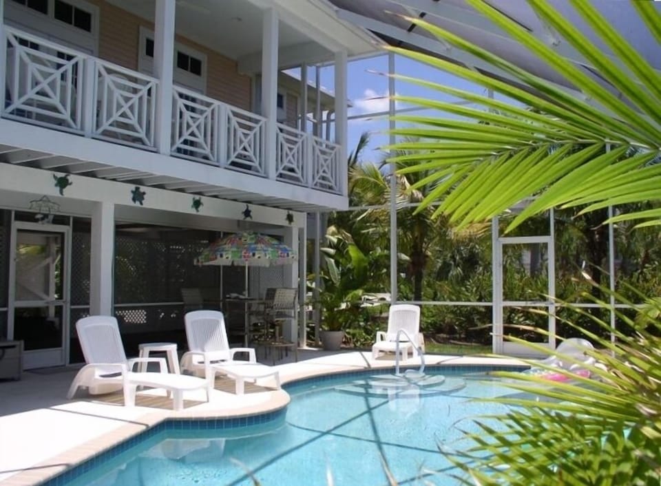 pool and deck