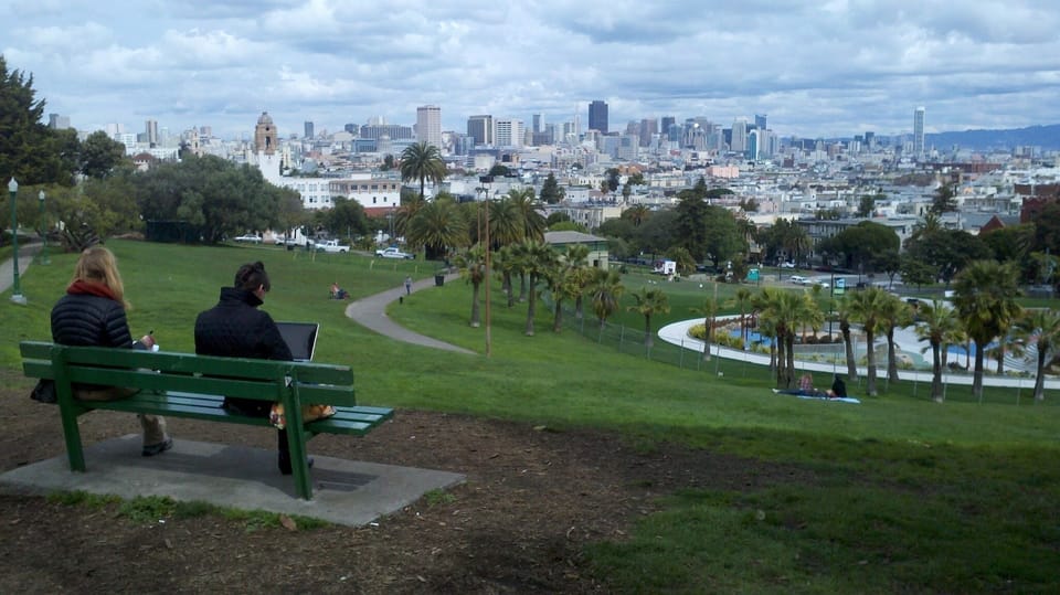 Five minute walk to Dolores Park.