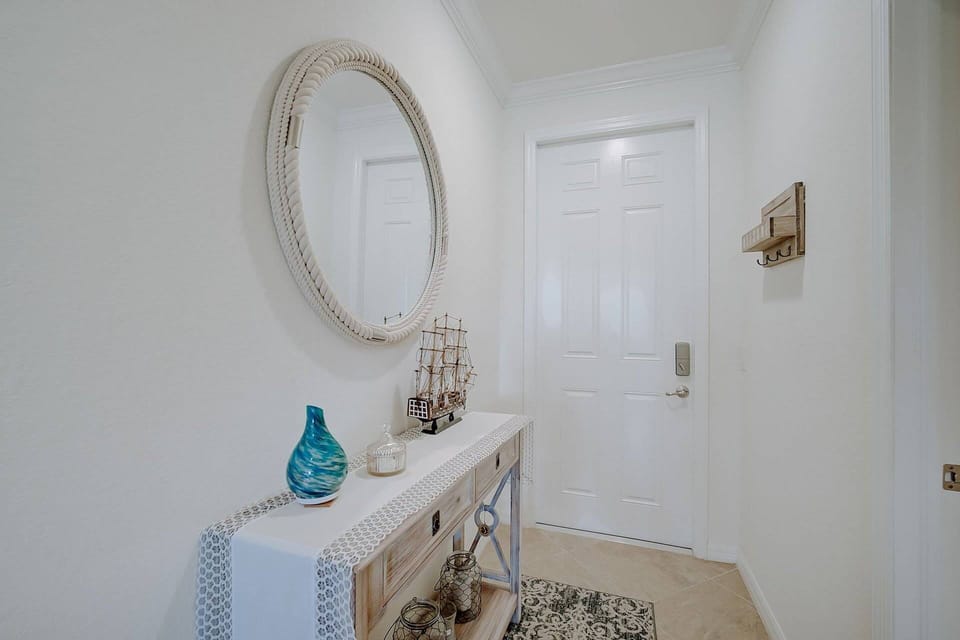 Welcoming entryway