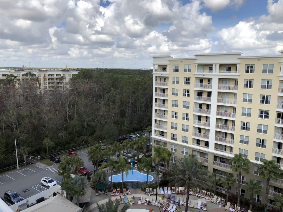 View from balcony