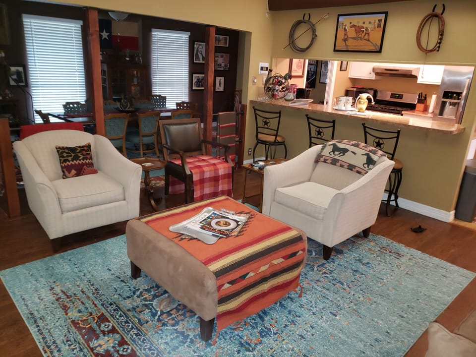 Relax in our western inspired home