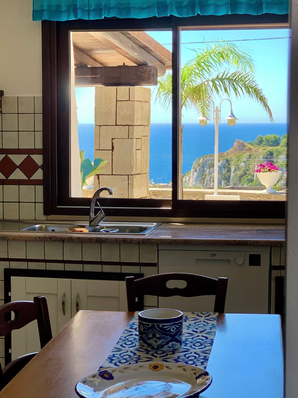 vista dalla cucina