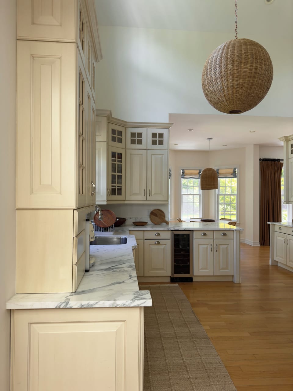 Open kitchen and dining flow ideal for relaxed group vacations