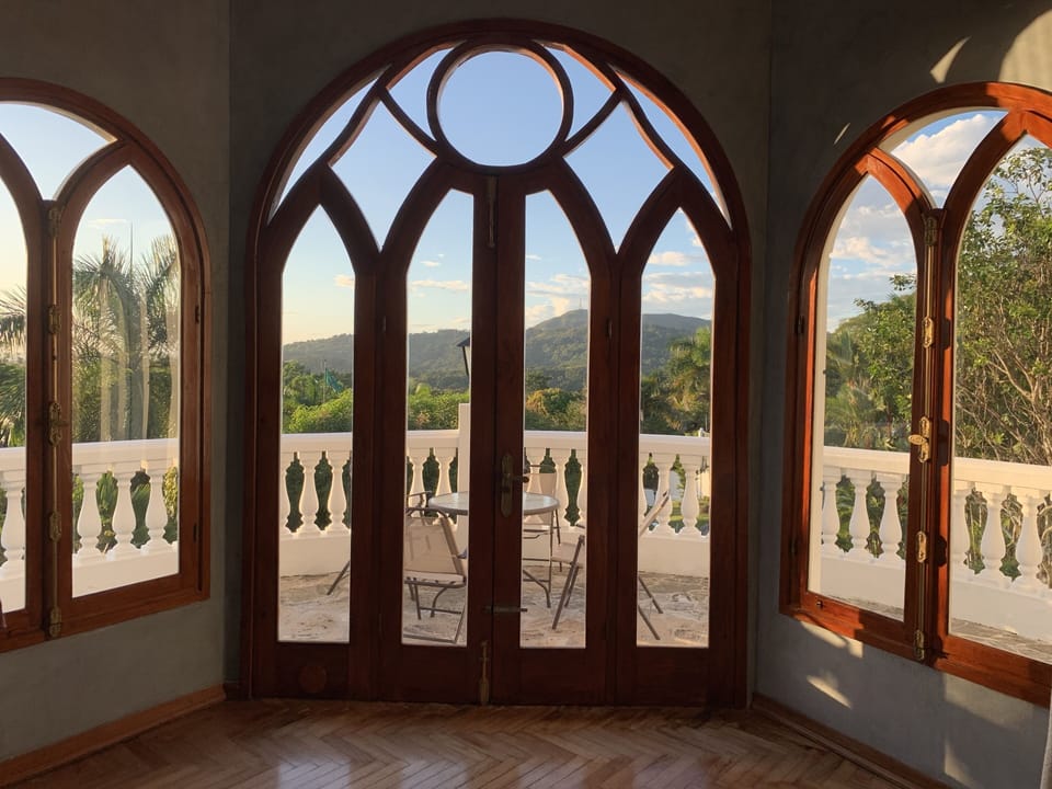 Elegant custom window and doors throughout the Private Estate.